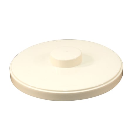 Hapco-Elmar Essential 3 Qt. Round Ice Bucket Lid for R1000, Vanilla, PK 36 R1020VAN